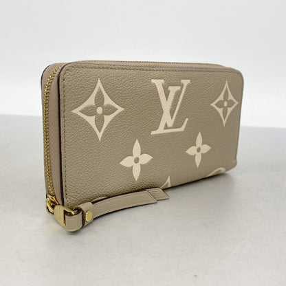 Louis Vuitton Wallet Monogram Empreinte Zippy Tourtelle Cream — view 2