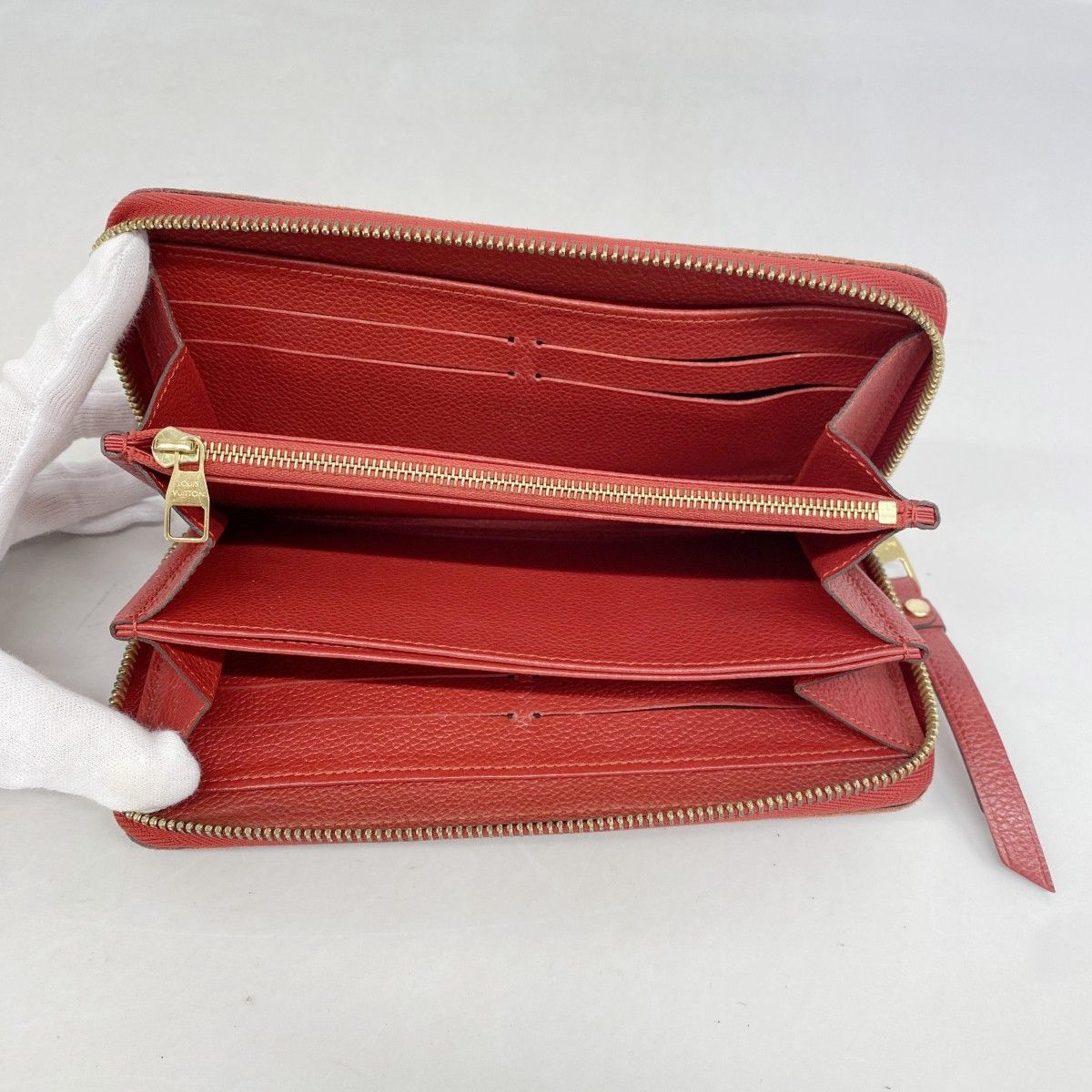Louis Vuitton Wallet Monogram Empreinte Zippy Orian — view 3