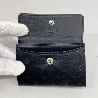 Louis Vuitton Coin Case Monogram Satin Porte-Monnaie Noir — view 7