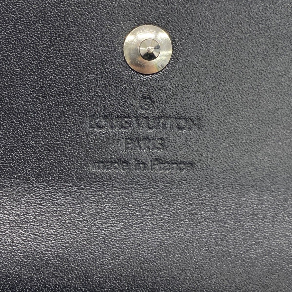 Louis Vuitton Coin Case Monogram Satin Porte-Monnaie Noir — view 4