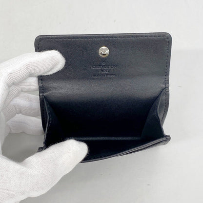 Louis Vuitton Coin Case Monogram Satin Porte-Monnaie Noir — view 3