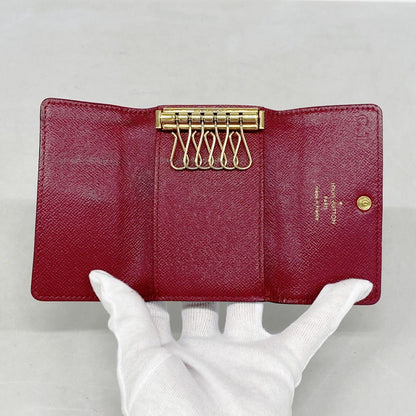 Louis Vuitton Key Case Monogram Multicles 6 Fuchsia Key Holder — view 3
