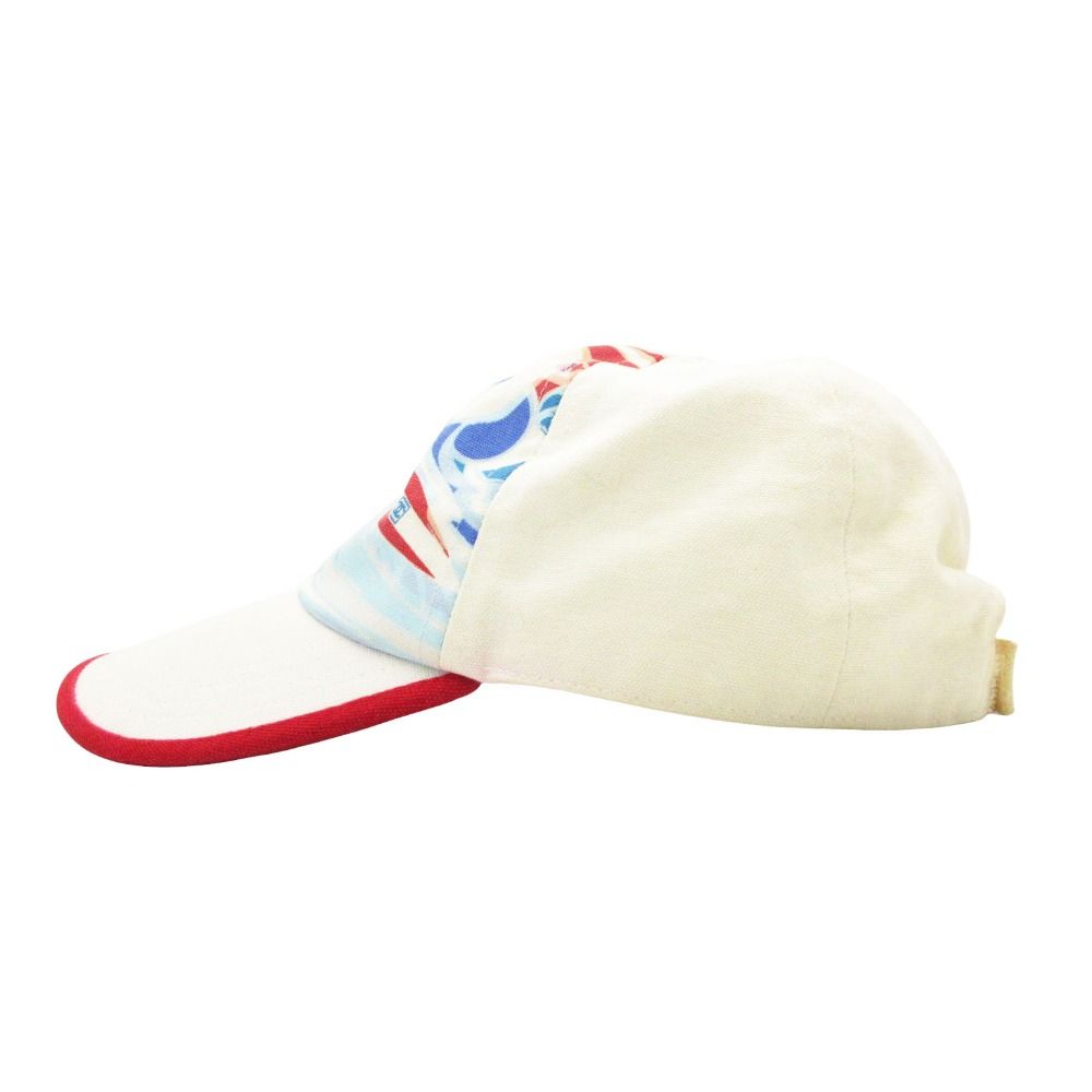 Chanel Cap Sports CC Logo Hat Piping White — view 4