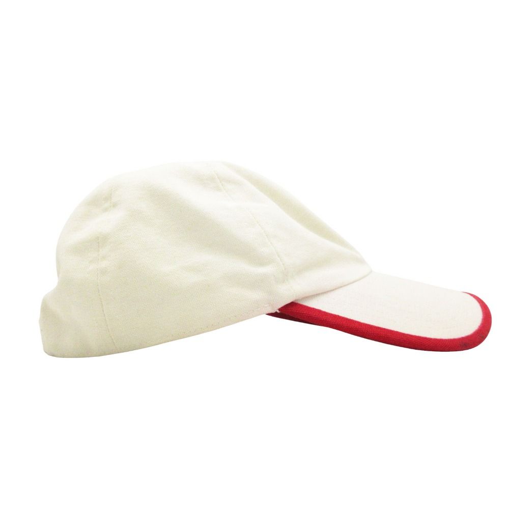Chanel Cap Sports CC Logo Hat Piping White — view 3