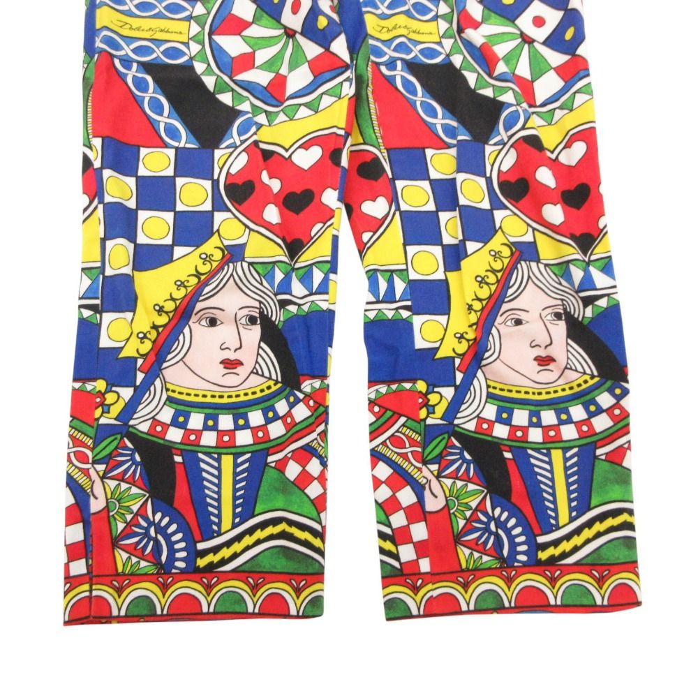 Dolce & Gabbana Pants All Over Pattern Multicolor — view 5