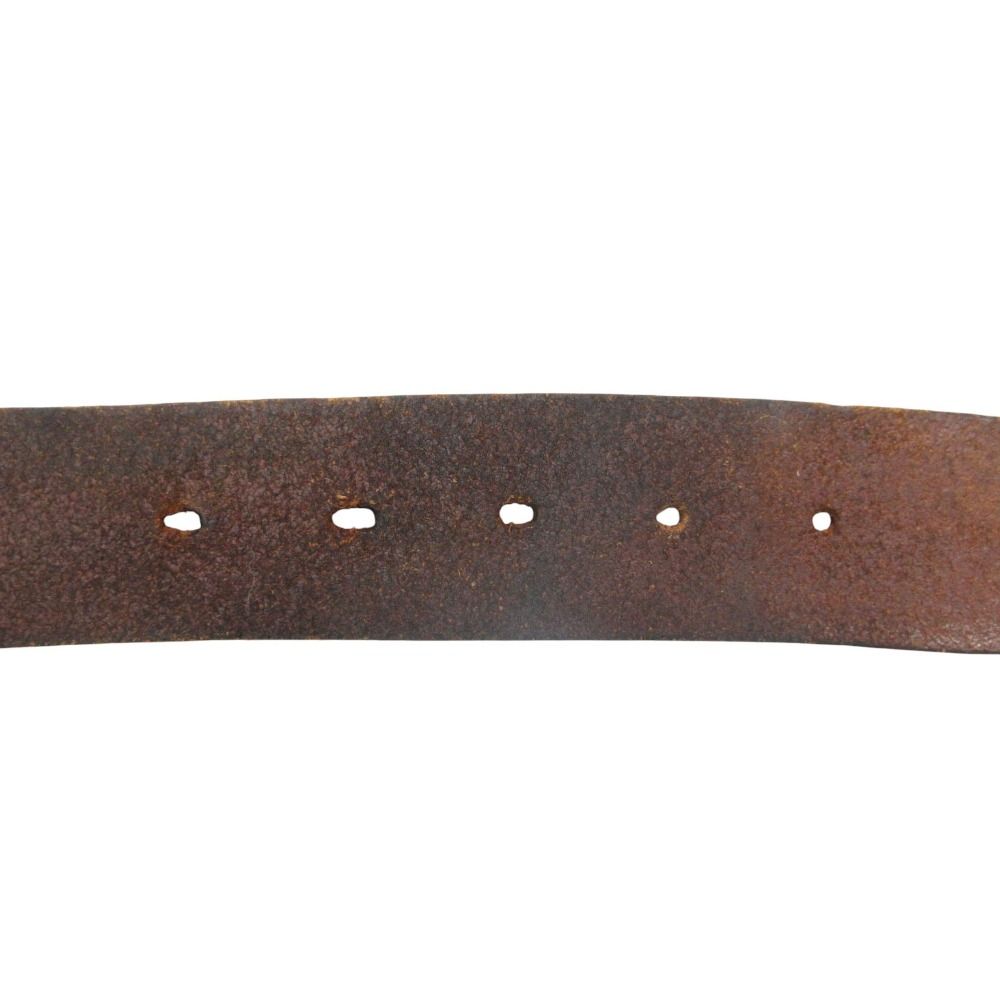 Dolce & Gabbana Belt Buckle Leather Logo Brown — view 6
