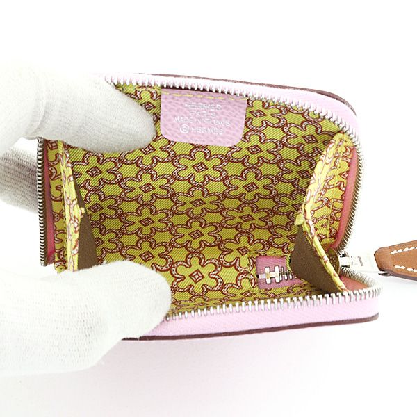 Hermes Coin Case Azap Compact Mini Silk in Epsom — view 4