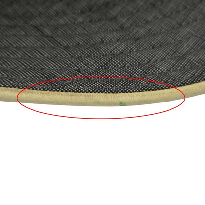 Hermes Hat Linen Leather Piping Bakeha Bucket Hat Hat Cut Replacement Gray — view 9