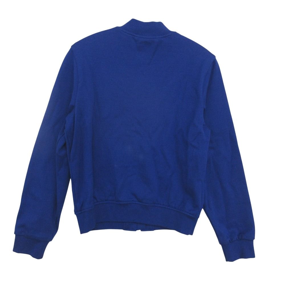 Hermes Jacket Bomber Shaw-g Length Logo Lining Zip Outer Blue — view 2