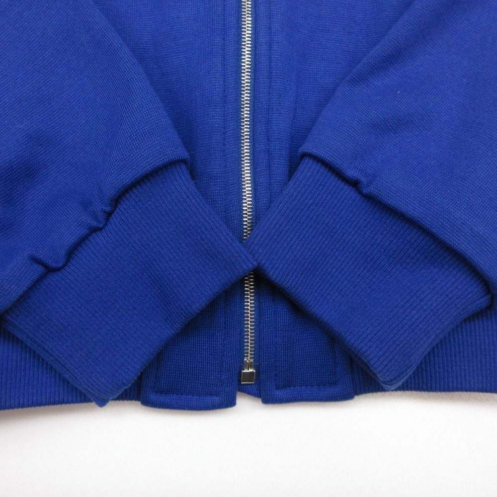 Hermes Jacket Bomber Shaw-g Length Logo Lining Zip Outer Blue — view 8