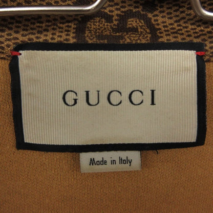 Gucci GG Print Trackjacket Outer Zip Brown SS Jacket — view 4