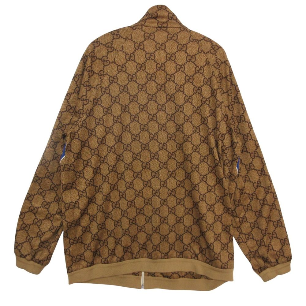 Gucci GG Print Trackjacket Outer Zip Brown SS Jacket — view 2