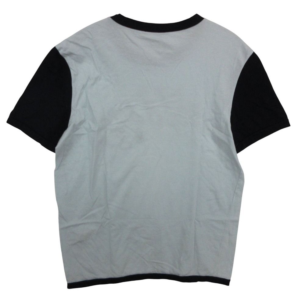 Louis Vuitton Short Sleeve T-Shirt Flower Print Top Cotton Lightblue SS — view 2
