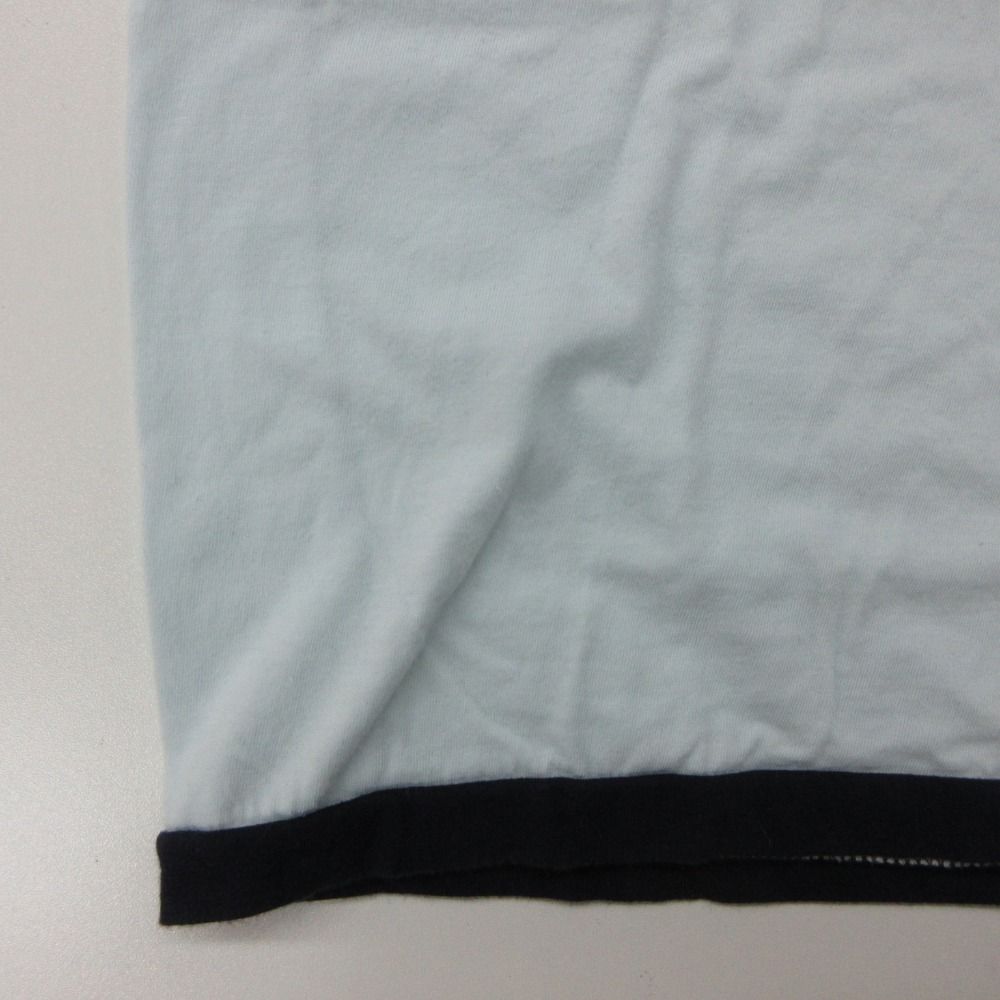 Louis Vuitton Short Sleeve T-Shirt Flower Print Top Cotton Lightblue SS — view 7