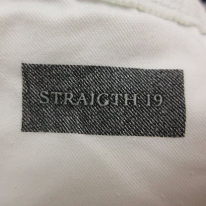 Dior Homme Dio Denim Pants Embroidery Run ns White — view 5