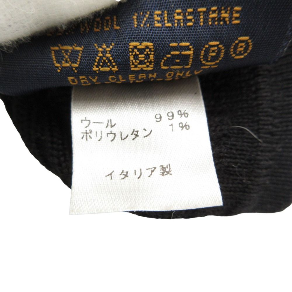 Louis Vuitton Gloves Petit Damier Graphite Logo Black — view 5