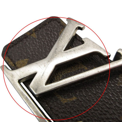 Louis Vuitton Belt Riba Sible LV Buckle Monogram Ceinture LV 80 32 Brown — view 8