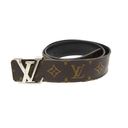 Louis Vuitton Belt Riba Sible LV Buckle Monogram Ceinture LV 80 32 Brown