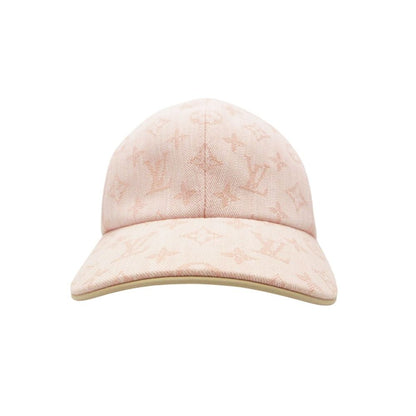Louis Vuitton Cap Be My Cap Monogram Jacquard Denim Pink