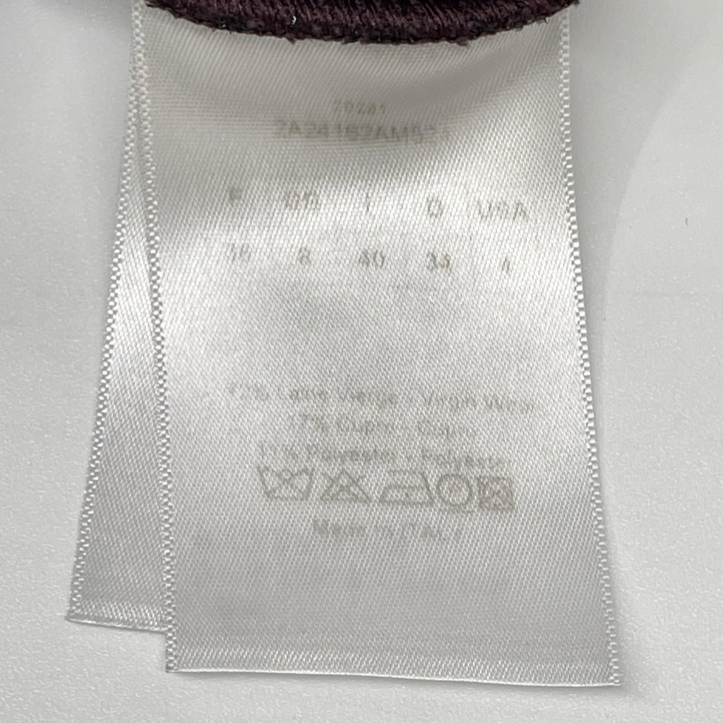 Dior Bordeaux Wool Cardigan 36 — view 5