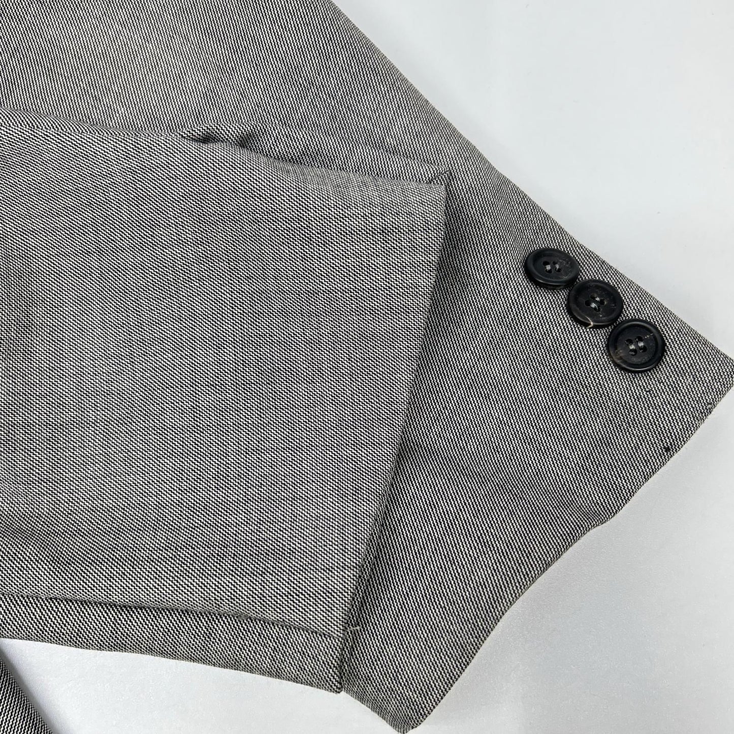 Prada Gray Wool Jacket — view 8