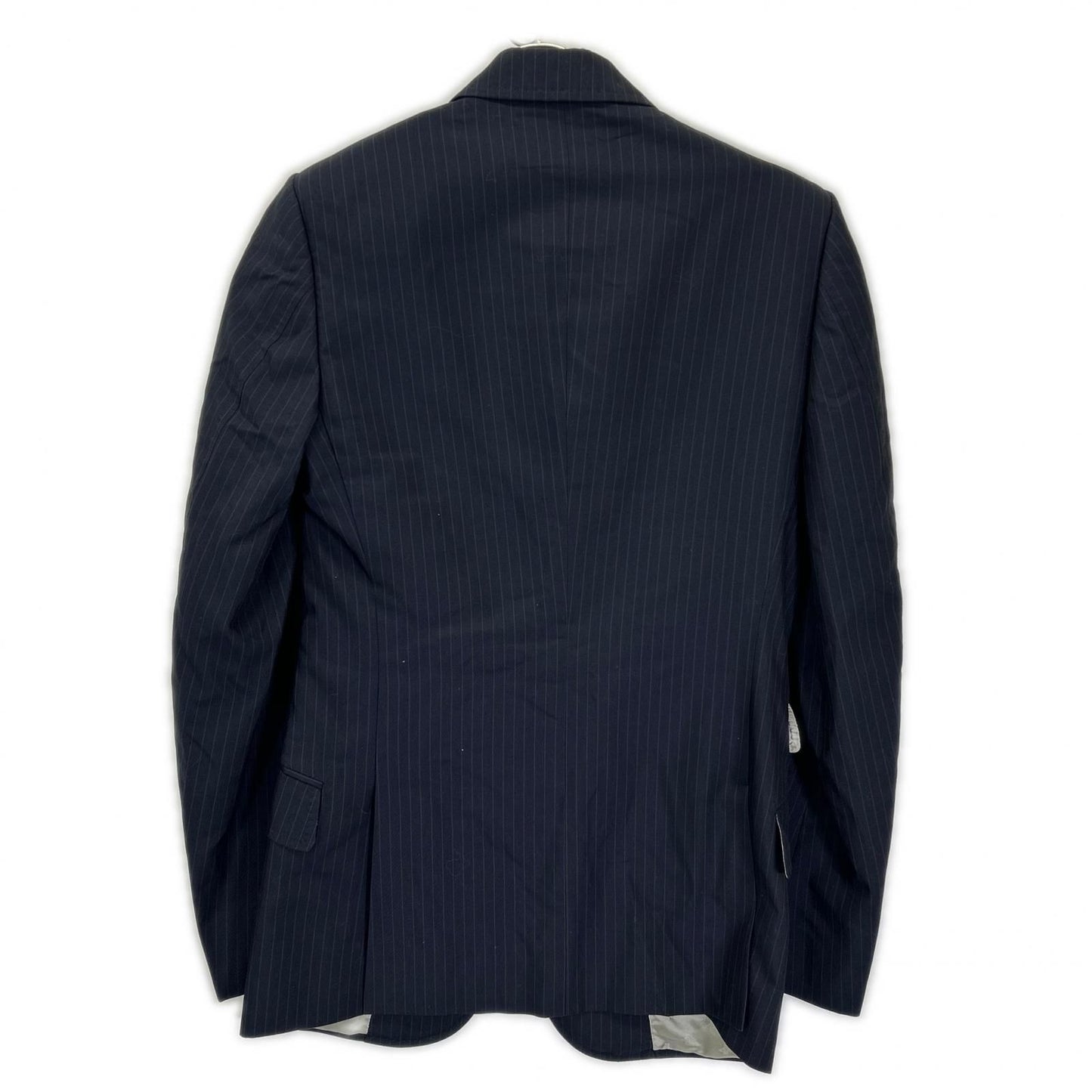 Gucci Black Pinstripe Be Inner Double Pocket Suit Set — view 3
