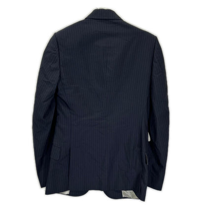 Gucci Black Pinstripe Be Inner Double Pocket Suit Set — view 3