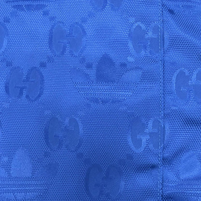 Gucci Adidas GG Pattern Trefoil Side Line Nylon Jacket Blue 38 — view 8