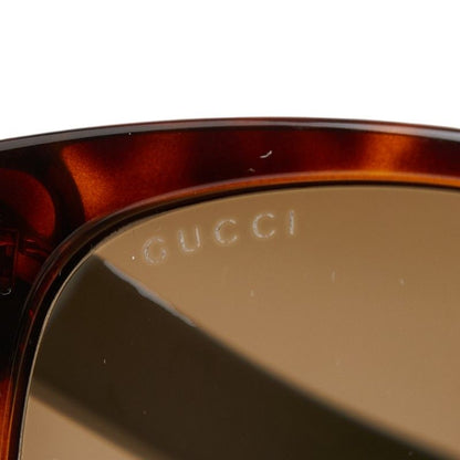 Gucci Sherry Line Double Asian Fit Sunglasses Eyewear Brown Green Red Acetate — view 4