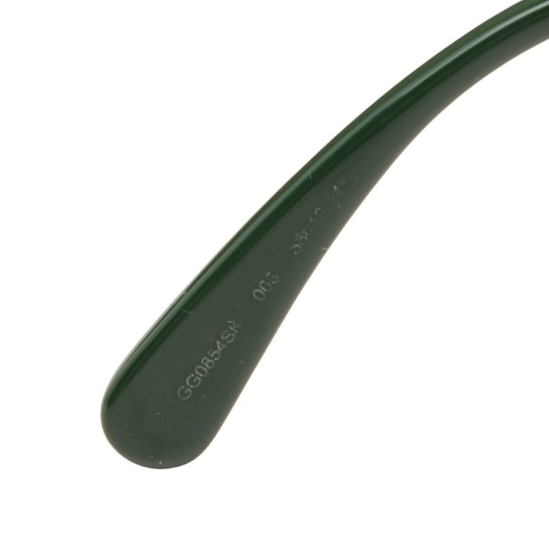 Gucci Sherry Line Double Asian Fit Sunglasses Eyewear Brown Green Red Acetate — view 8