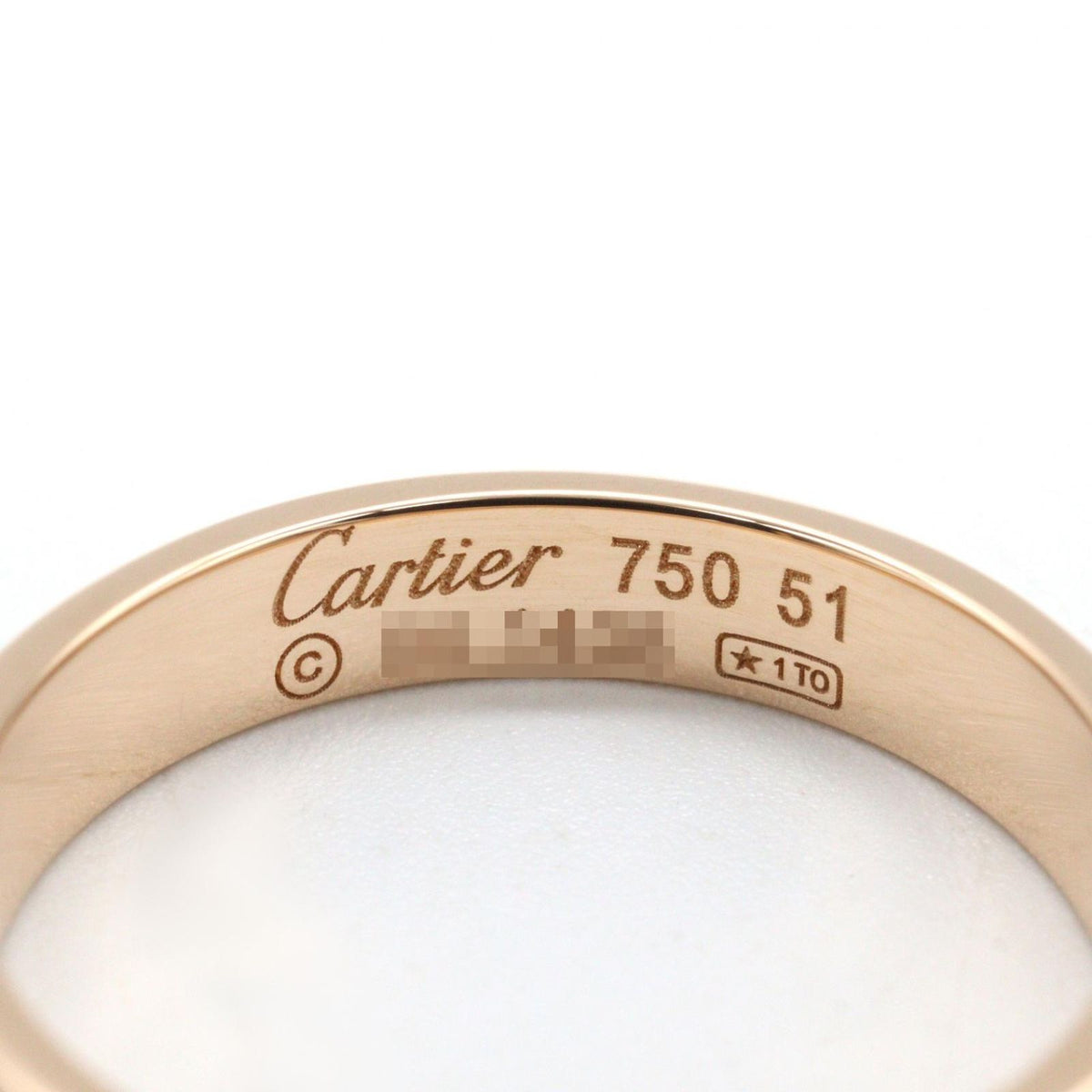 Cartier Ring Mini Love 18K Pink Gold — view 3