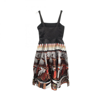 Fendi Dress Embroidery Parrot Cami Silk — view 2