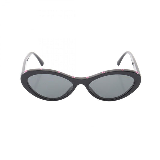 Chanel Sunglasses CC Logo Oval Shape Eyewear