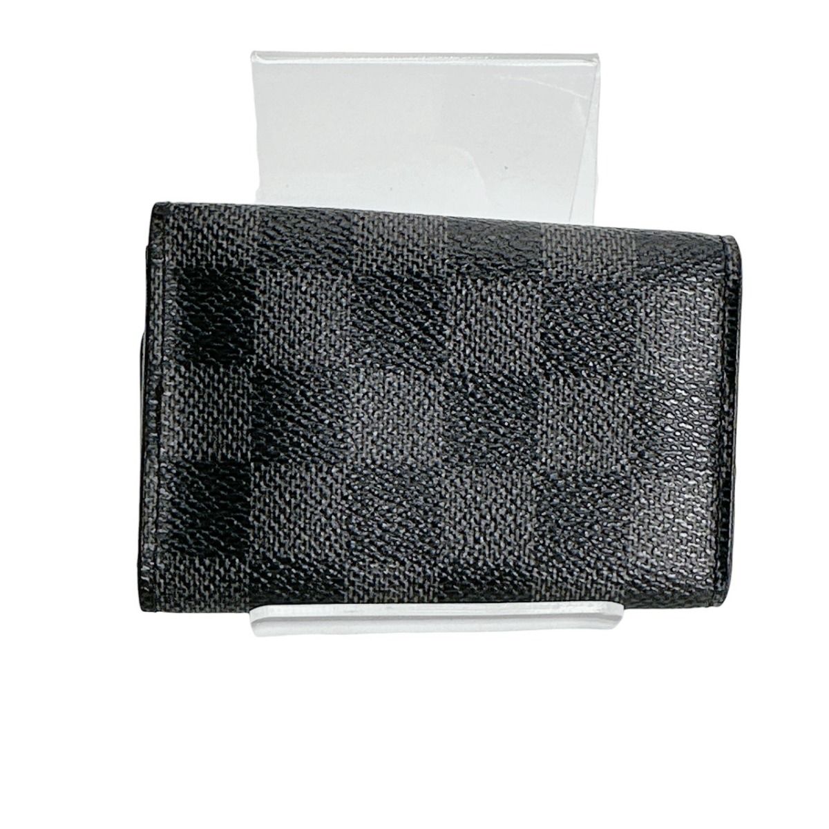 Louis Vuitton Damier Graphite Case Multicles 6 Key Black Key Holder — view 2
