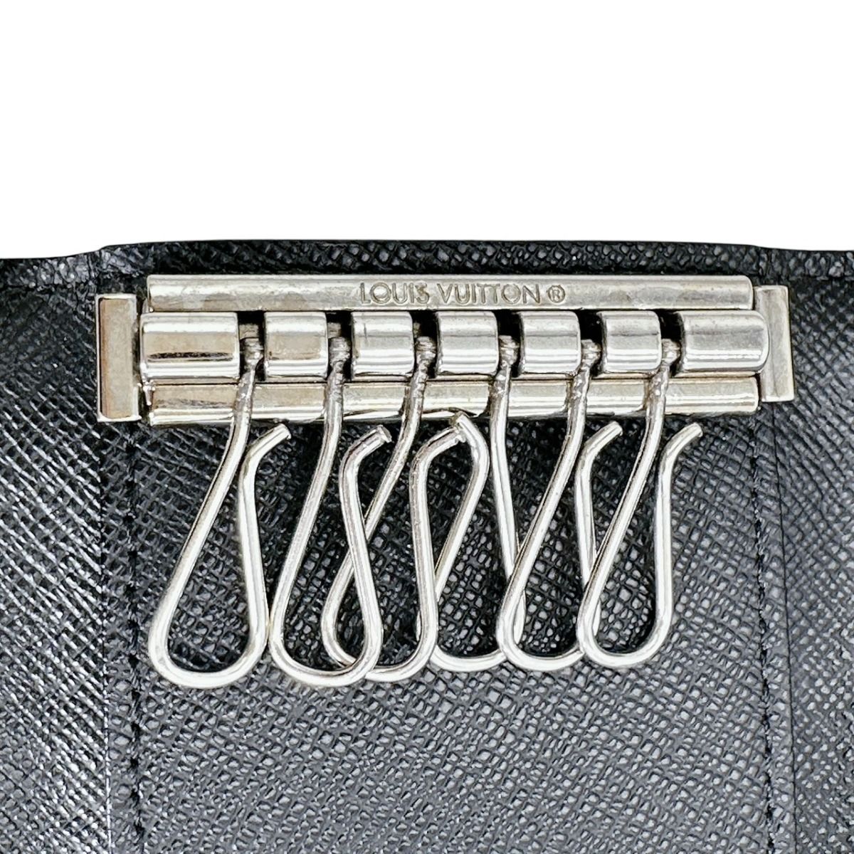 Louis Vuitton Damier Graphite Case Multicles 6 Key Black Key Holder — view 8
