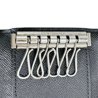 Louis Vuitton Damier Graphite Case Multicles 6 Key Black Key Holder — view 8