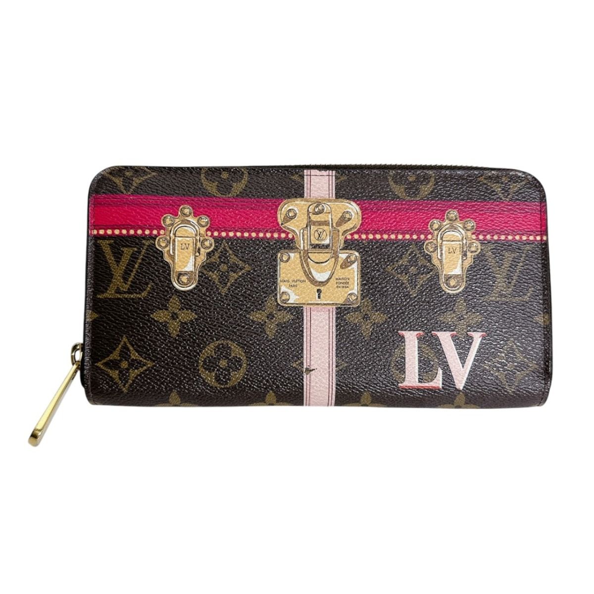 Louis Vuitton Monogram Zip Around Zippy Wallet Summer Trunk