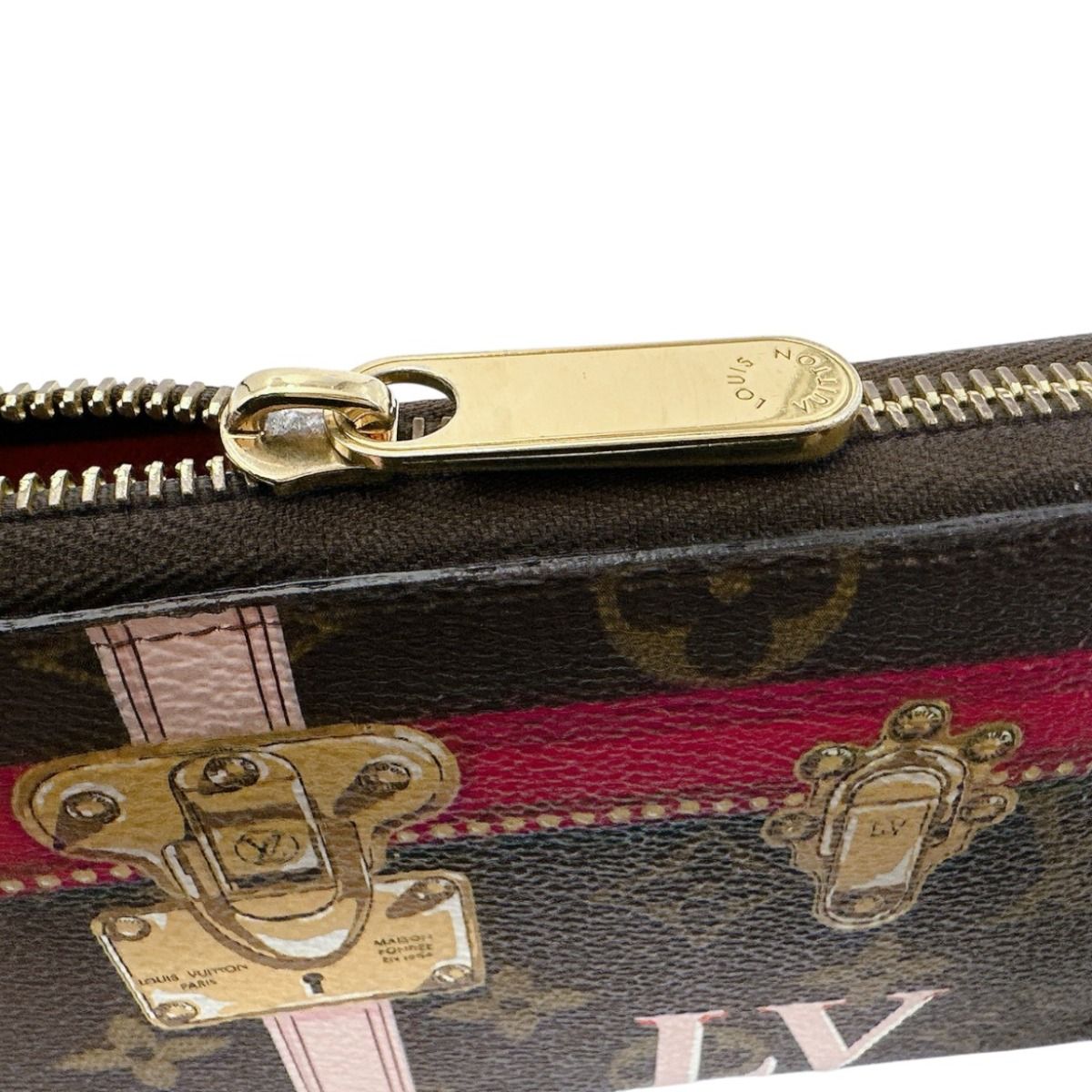 Louis Vuitton Monogram Zip Around Zippy Wallet Summer Trunk — view 9