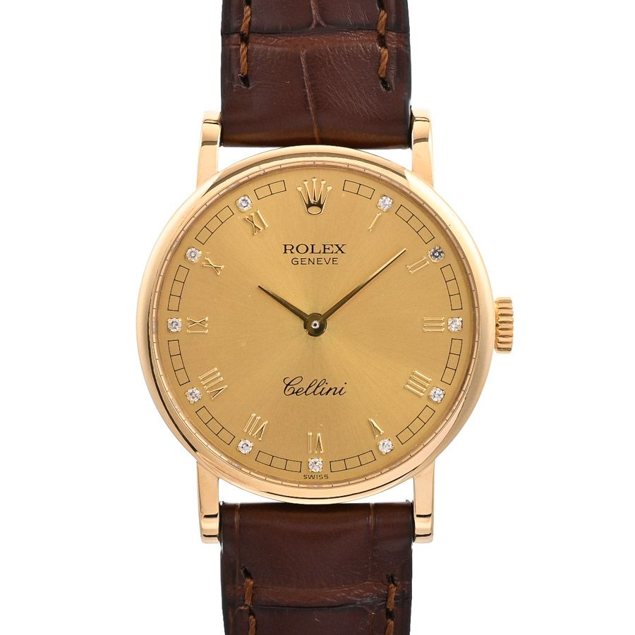 Rolex Watch Cellini Gold