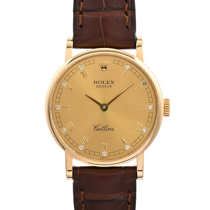 Rolex Watch Cellini Gold