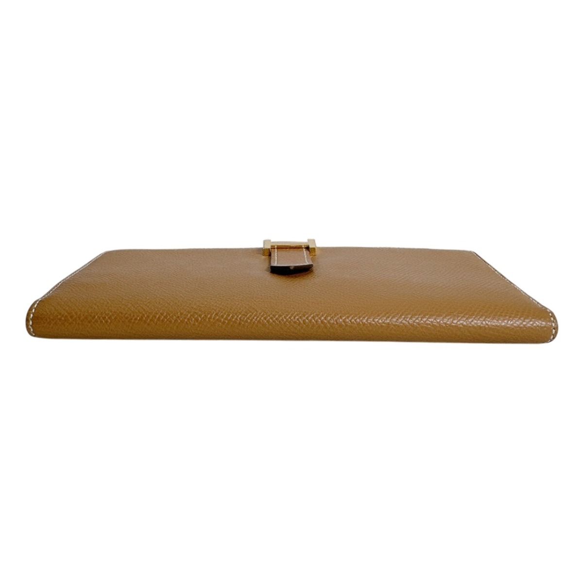 Hermes Wallet Bearn Souffle Brown — view 7
