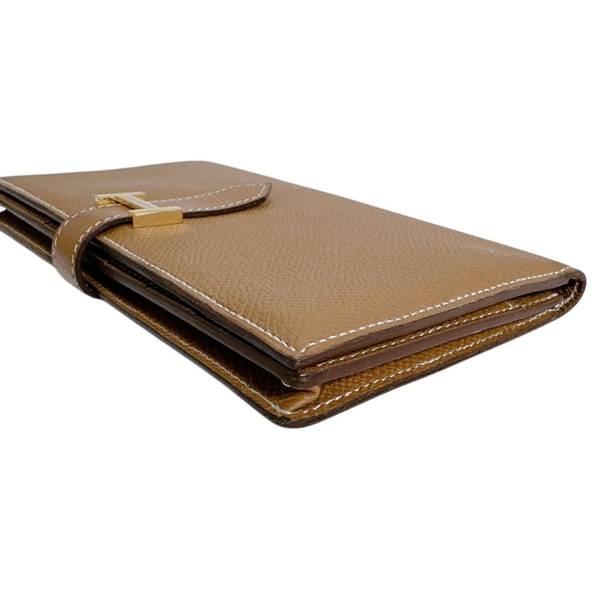 Hermes Wallet Bearn Souffle Brown — view 5