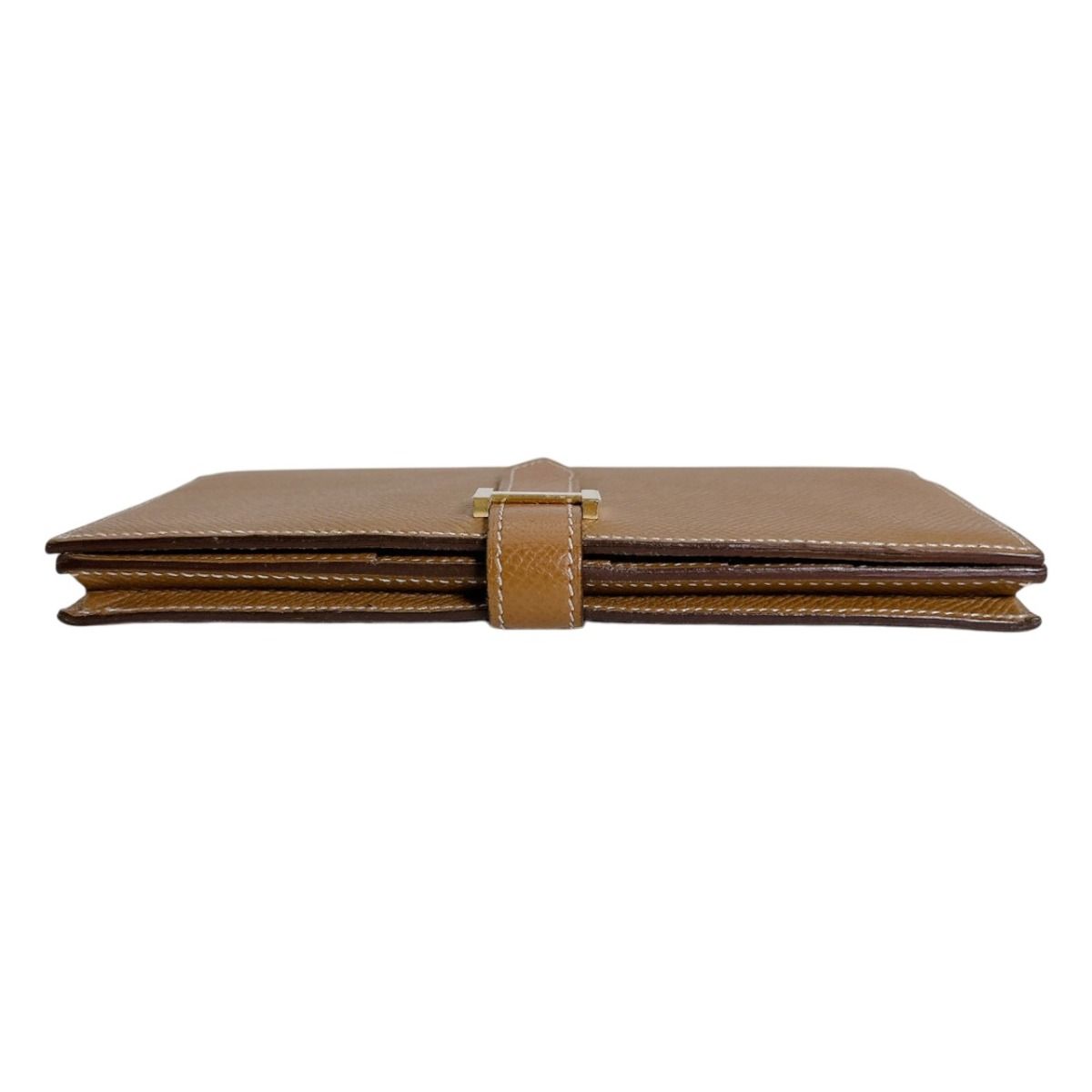 Hermes Wallet Bearn Souffle Brown — view 8