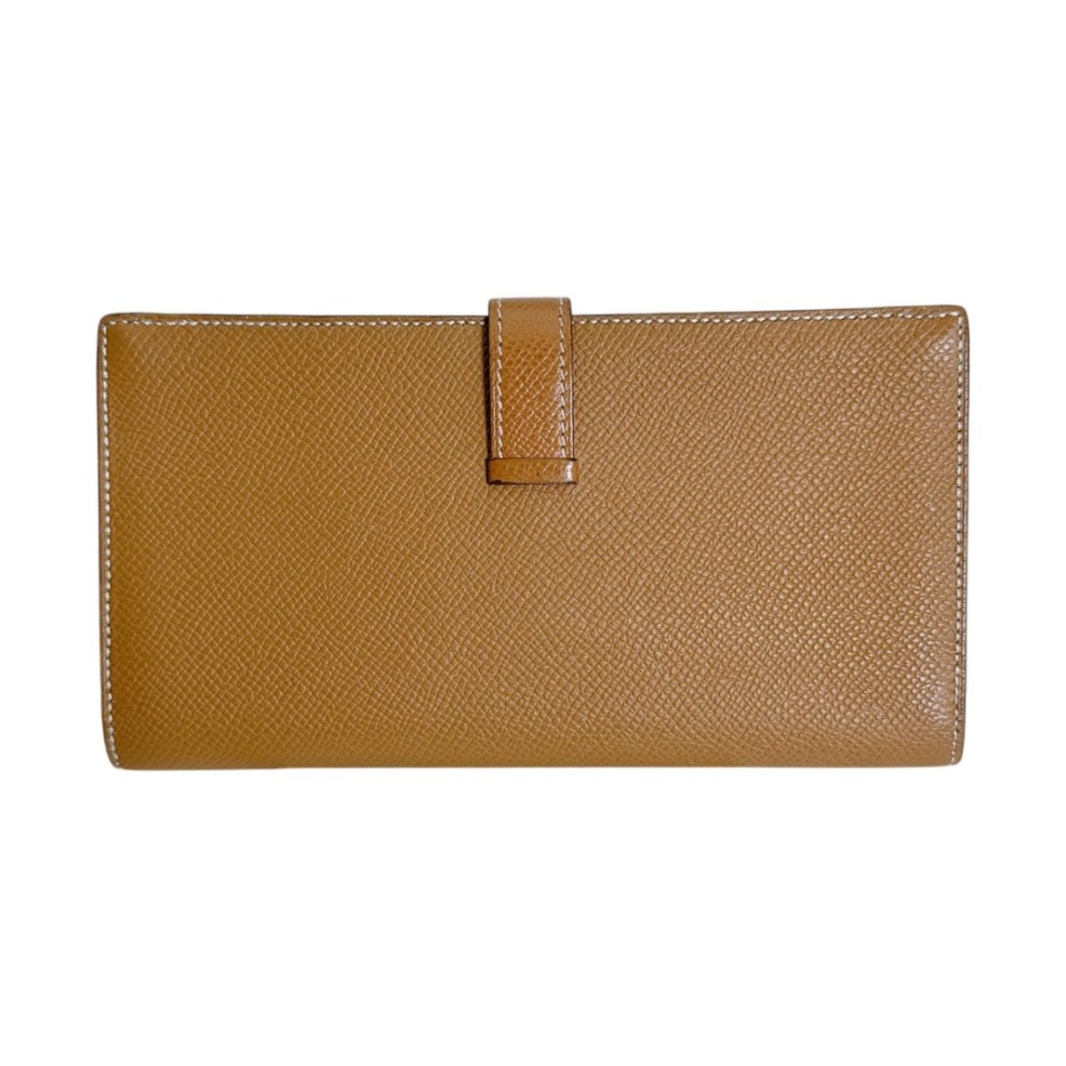 Hermes Wallet Bearn Souffle Brown — view 2