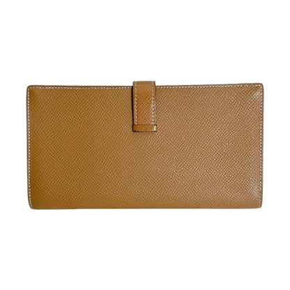 Hermes Wallet Bearn Souffle Brown — view 2