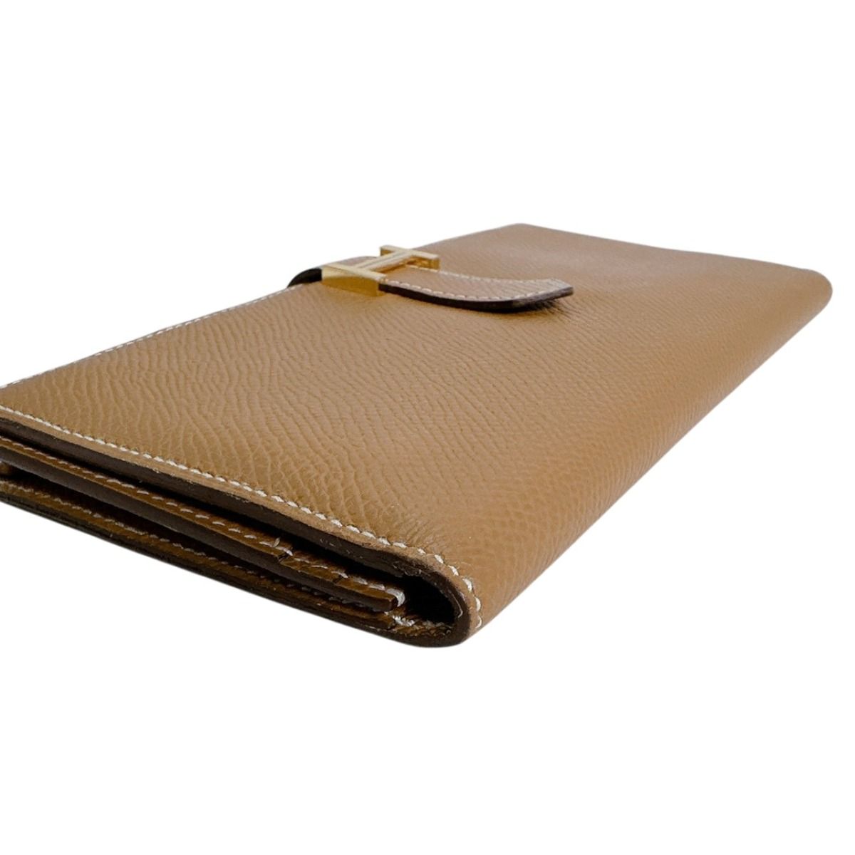 Hermes Wallet Bearn Souffle Brown — view 4