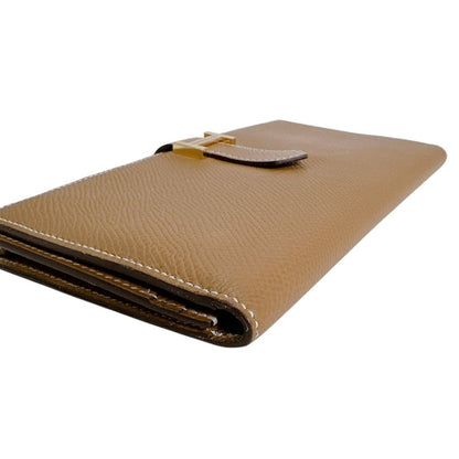 Hermes Wallet Bearn Souffle Brown — view 4