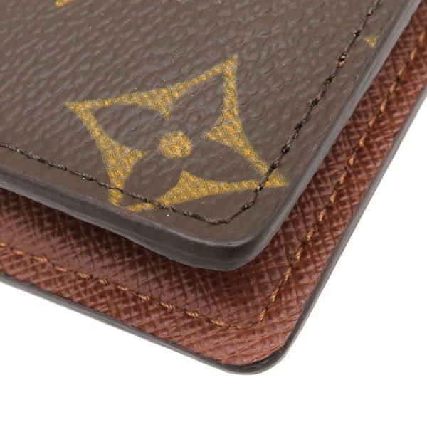 Louis Vuitton Monogram Portobiert Cles Monet Wallet — view 9