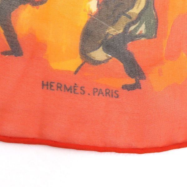 Hermes Carre 45 Silk Muslin — view 3