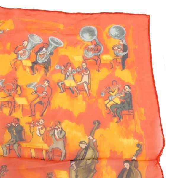 Hermes Carre 45 Silk Muslin — view 5
